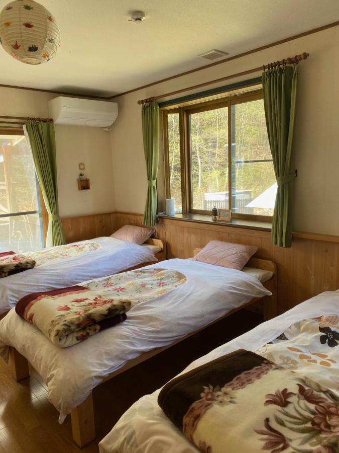 Azumino Backpackers 山の風 Hotel Macukava Kültér fotó