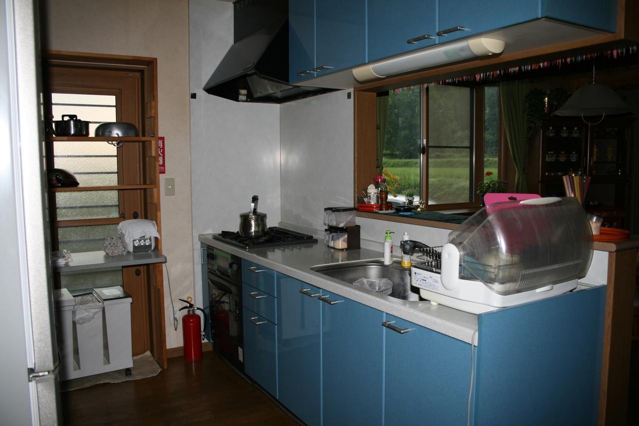 Azumino Backpackers 山の風 Hotel Macukava Kültér fotó